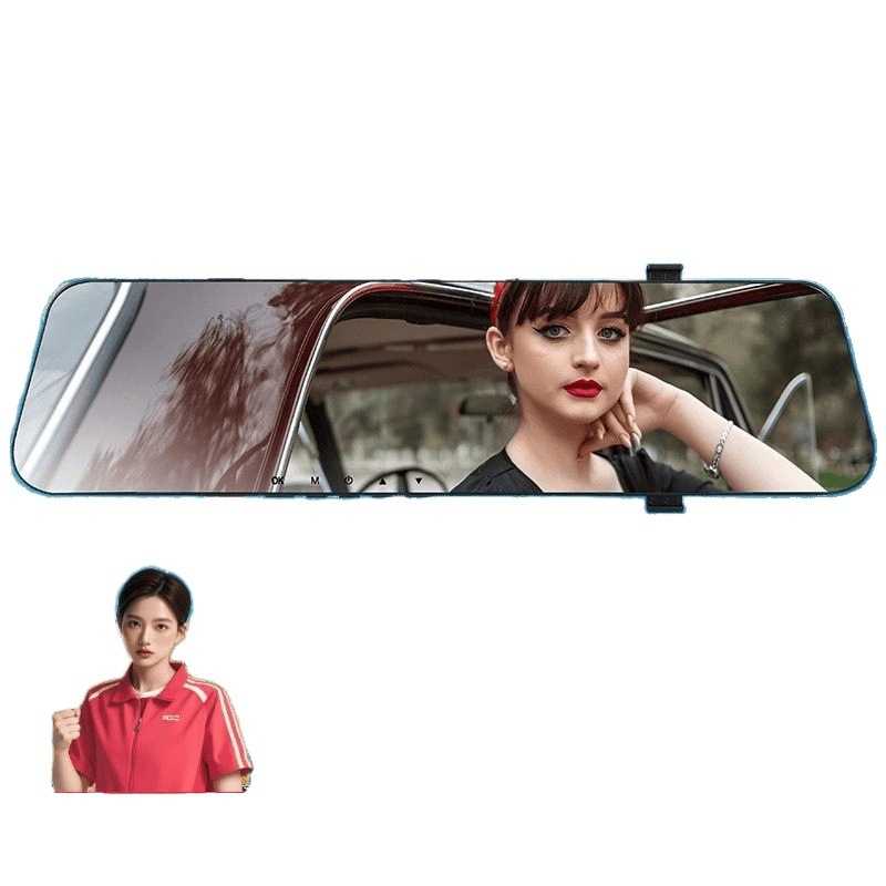 Sõiduki videoregistrator ees- ja taga kahekordse objektiiviga, 360° tsükliline salvestus, öine nägemine, 1080P video, 2GB mälu