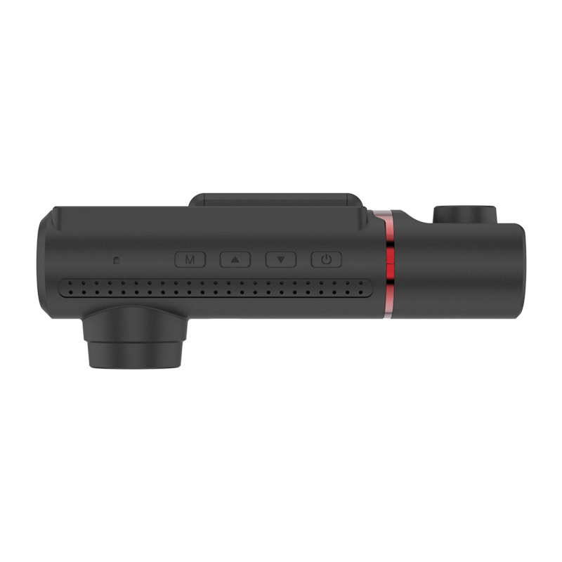 4K dash cam s tri objektiva, GPS pozicioniranje, ciklično snimanje, noćni vid, nadzor parkiranja, montirano u vozilu