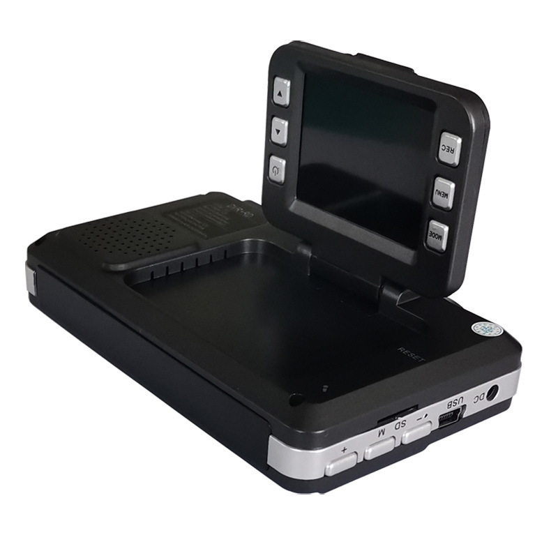 VG1 dash kamera s radar detektorom i upozorenjem na brzinu, 5MP, 140° vidno polje, do 32GB memorijske kartice, cikličko snimanje, USB sučelje