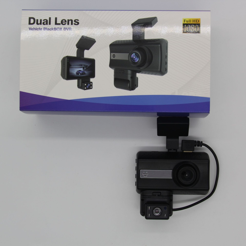 3-inčna autosnimka s 360° HD noćnim vidom, unutarnji prikaz, 1080p, više objektiva