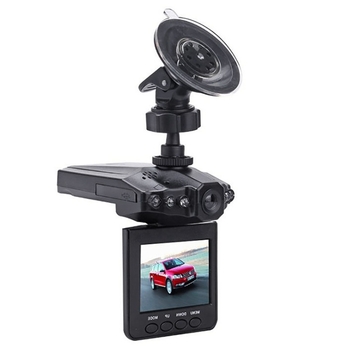 Auto dash cam H198F s infracrvenim noćnim vidom, 120° kut snimanja, 480p, petlja snimanja, USB sučelje, montaža na vjetrobran