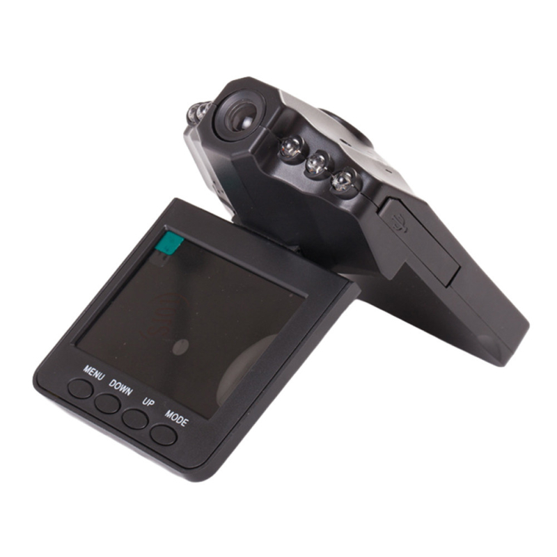 Auto dash cam H198F s infracrvenim noćnim vidom, 120° kut snimanja, 480p, petlja snimanja, USB sučelje, montaža na vjetrobran