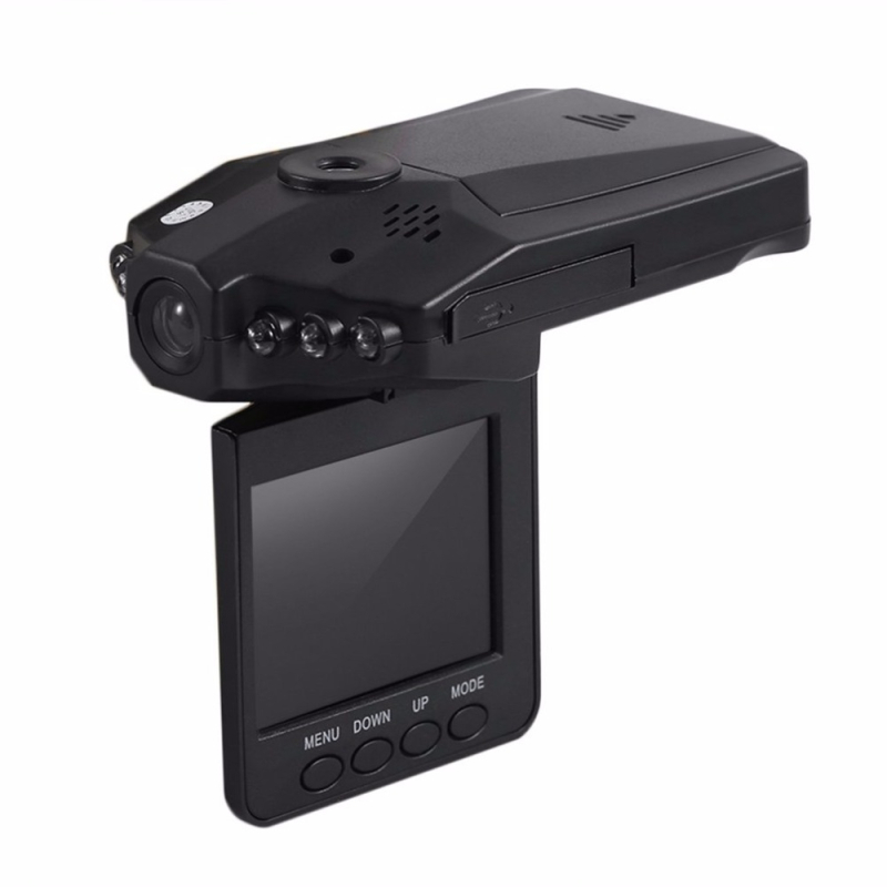 Auto dash cam H198F s infracrvenim noćnim vidom, 120° kut snimanja, 480p, petlja snimanja, USB sučelje, montaža na vjetrobran