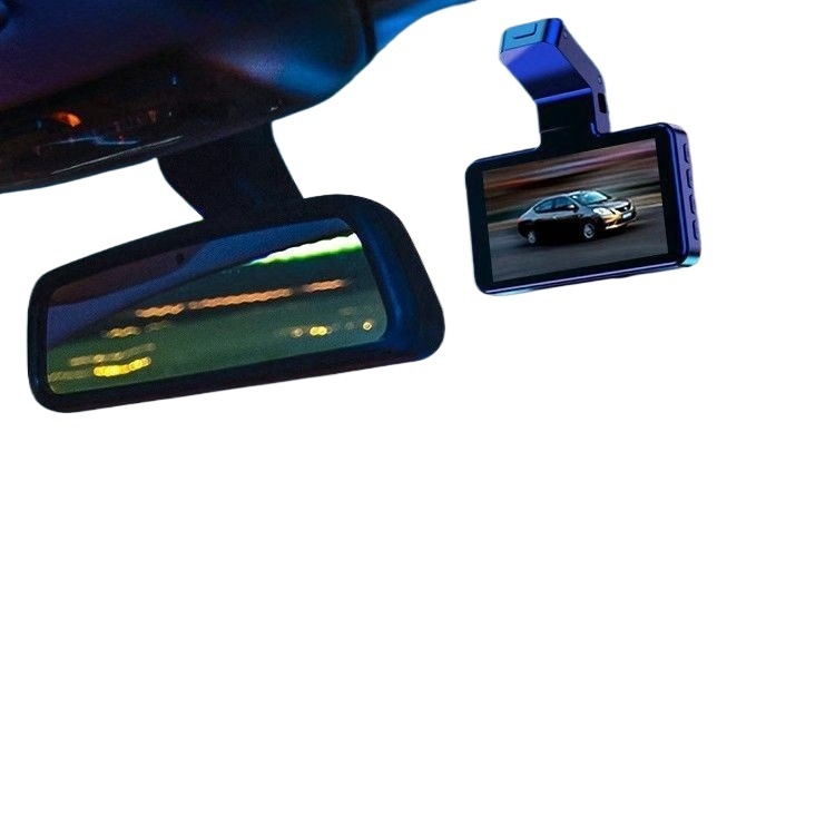 Auto dash kamera — 4K Ultra HD, noćno vid, dvostruki zapis, 4,0-inčni zaslon, nadzor parkiranja