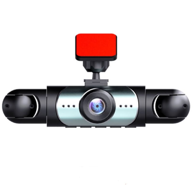 Auto DVR s ogledalom retrovizora, HD snimanje, noćno vidno s zvjezdanim osvjetljenjem, prednja i stražnja leća, 3,0-inčni zaslon, 1080p, 140° širokokutni