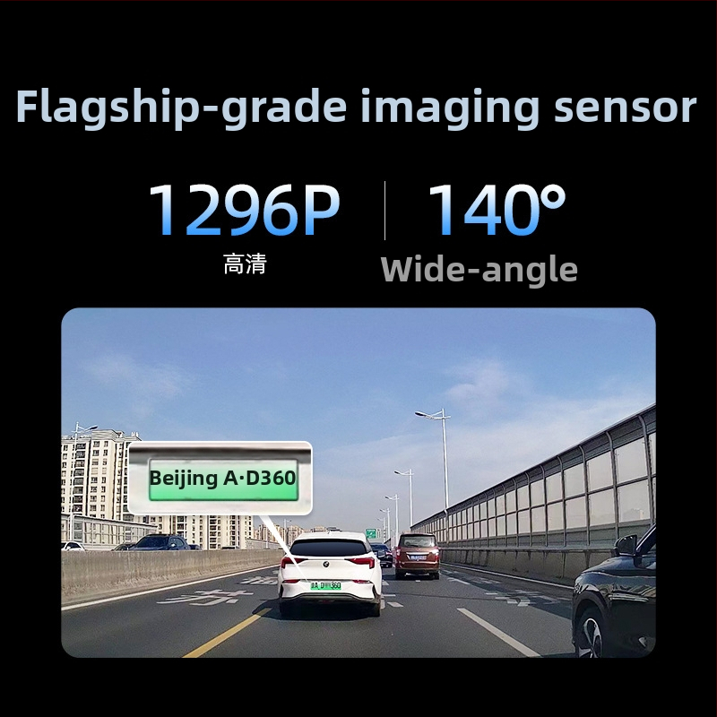 Automobilska dash kamera 1296P, noćno snimanje, Wi-Fi, nadzor parkiranja, ciklično snimanje