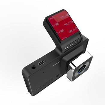 Dash cam cu lentile duale față-spate, 1080p HD viziune de noapte, unghi de 170°, WiFi