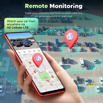 4G dash cam s daljinskim praćenjem u stvarnom vremenu, dvostruka leća, 140° kut gledanja, cloud pohrana