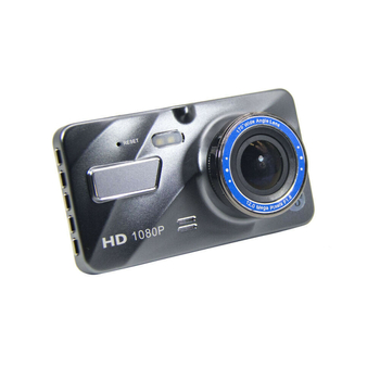 Dash cam s dvije leće u ogledalu za vozača, 1080P, prednji i stražnji snimak, 140° širokokutni kut, ciklično snimanje