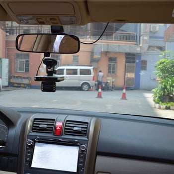 Radar-detektor i dash cam 2-u-1 s 1080p, 140° širokokutni, 4-inčni zaslon, podpora radara, ciklično snimanje do 32 GB