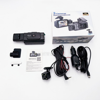 Nova dashcam s tri leće: prednja, unutarnja i stražnja kamera, Wi-Fi, 1080p