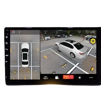 360° panoramski auto-snimni sustav s navigacijom i pomoći za mrtve kutove - HD kamera za vožnju, 15–16 MP, 480p, 1,5 GB memorije, bez zaslona
