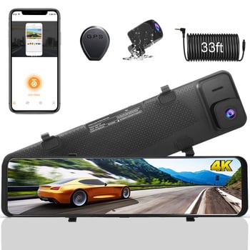 4K HD dvostruka kamera u retrovizoru, 12-inčni dodirni zaslon, Wi‑Fi