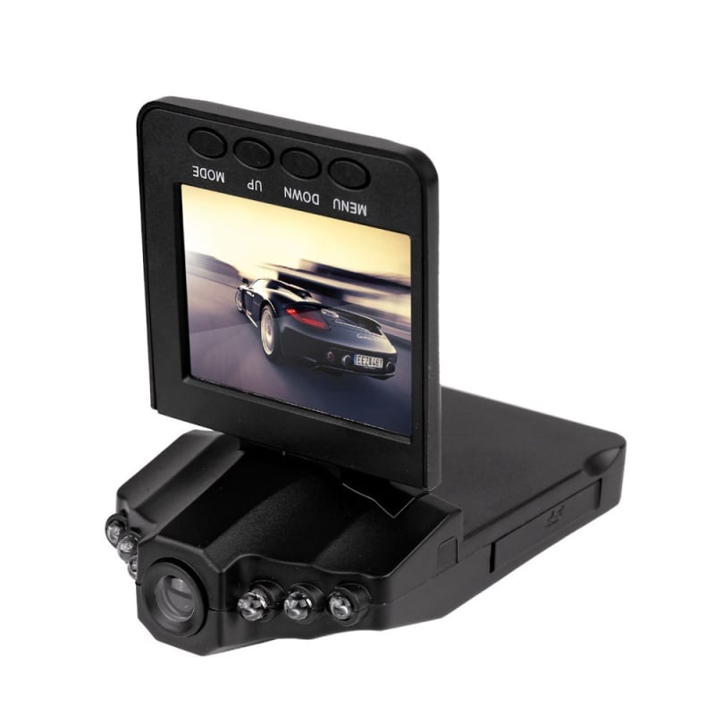 Automobilski DVR H198 – 100° kut gledanja, 480p, 2,4-inčni zaslon, ciklično snimanje, detekcija pokreta