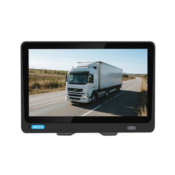 Kamionska dash kamera s retrovizijom, 360° širina, 1080p rezolucija, 256GB memorija, GPS navigacija i pozicioniranje, nadzor parkiranja