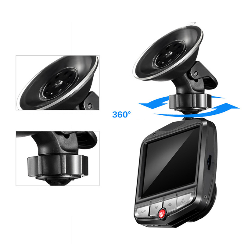 Shield dash kamera za auto, 5 MP, 120° kut snimanja, ciklično snimanje do 32 GB, USB sučelje, pričvršćivanje na vjetrobran