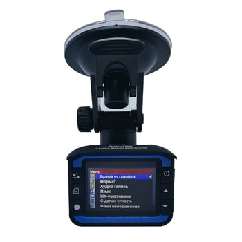 Dva u jedan auto DVR i radar detektor za vozila s 140° kutem snimanja, 1080p rezolucija, 2,31 inčni zaslon, podrška TF karti, ciklično snimanje