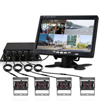 4-kanalni DVR za vozilo, 1080p, 120° širokokutni objektiv, podržava TF karticu do 128GB, HDMI/AV izlazi, pohrana 4–14 dana