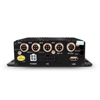 4-kanalni DVR za vozilo, 1080p, 120° širokokutni objektiv, podržava TF karticu do 128GB, HDMI/AV izlazi, pohrana 4–14 dana