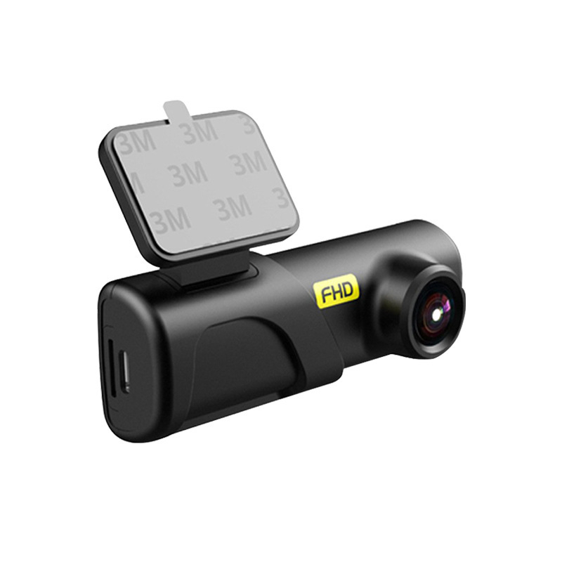HD Wi‑Fi dash cam s skrivenom kamerom, 1080p, 160° širokokutni pogled, univerzalna kompatibilnost, ugradnja na vjetrobran