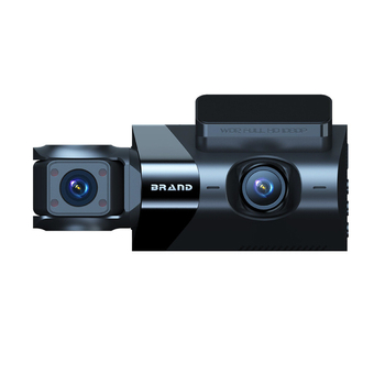 Novi registrator za automobil s 3 objektiva, trostruko snimanje, bez montaže, 1080p HD, Wi‑Fi dash cam