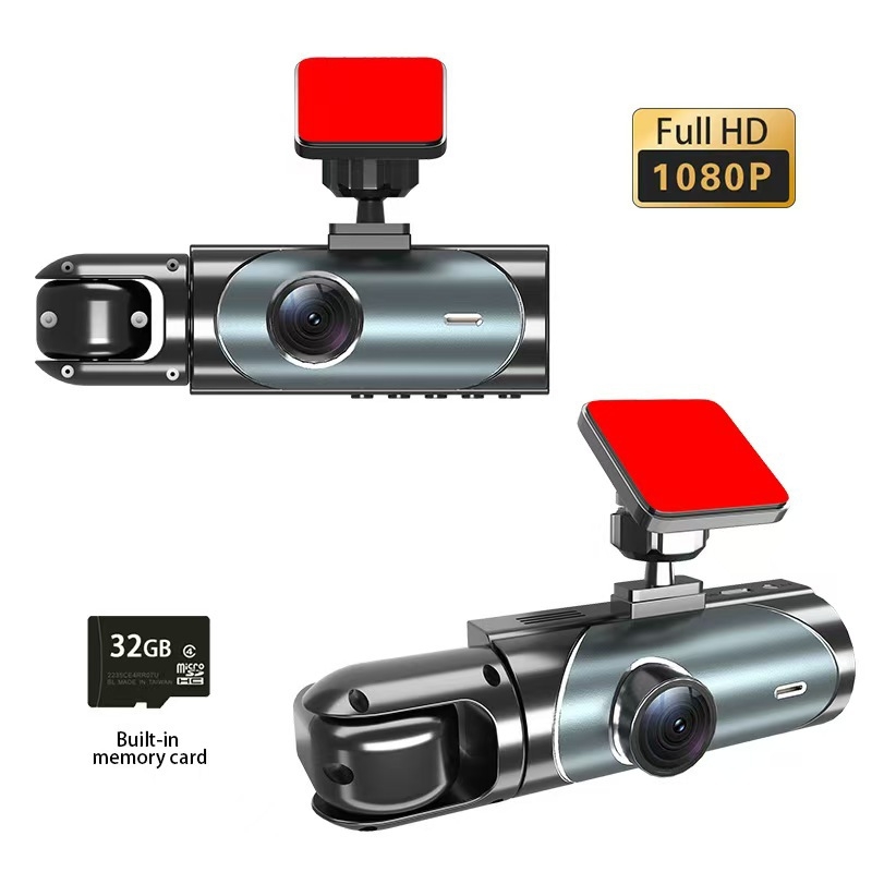 V9 auto DVR s 3 lećama, HD noćni snimak, Wi‑Fi i povezanost s telefonom