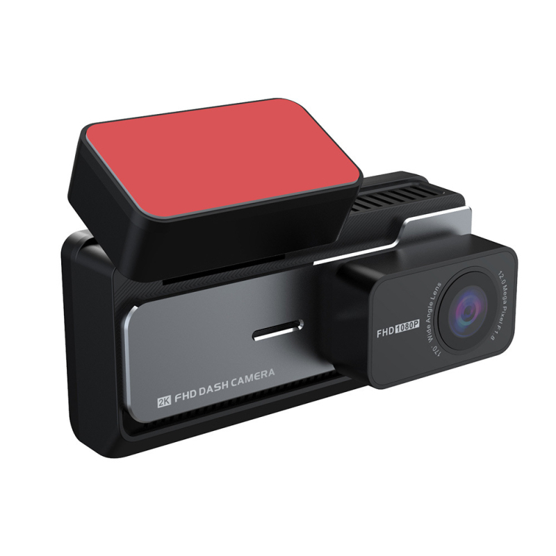 Auto dash kamera 2160P s Wi-Fi, dvostruko snimanje, noćni vid, prednja i stražnja kamera, 3.5 inčni zaslon, petlja snimanja, 128GB