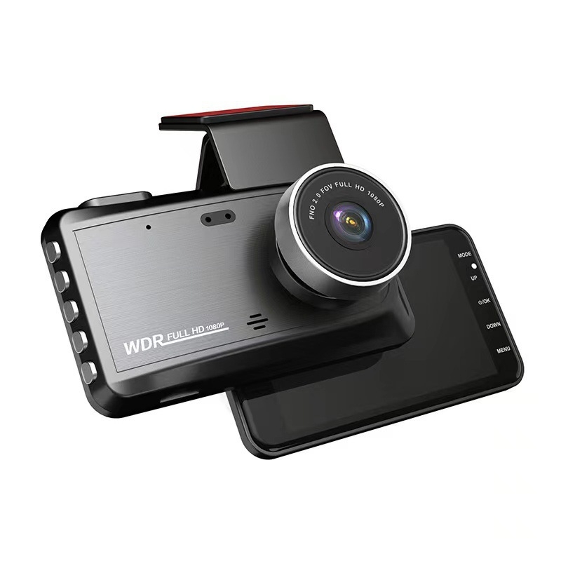 4-inčni zaslon na dodir, dvostruka leća, kamera za automobil s 1080p, wifi, 24-satno praćenje parkiranja