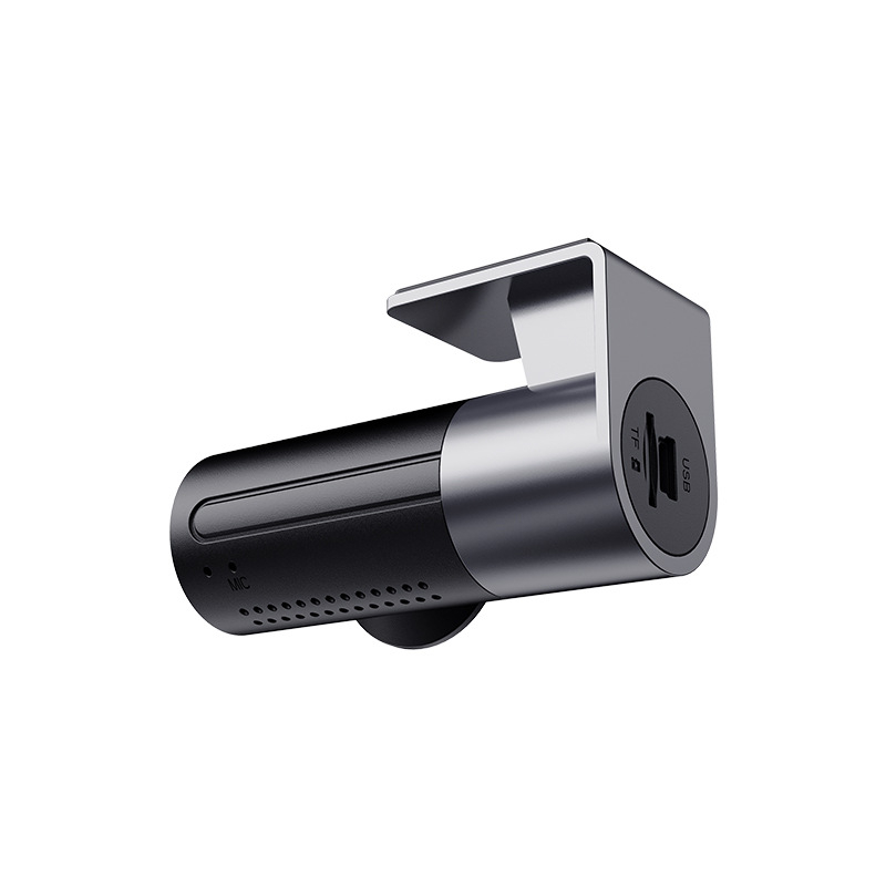 Bežični dash cam s GPS‑om i Wi‑Fi‑om, 1080p, 140° kut vida, montaža na prednje staklo, jednokanalni objektiv