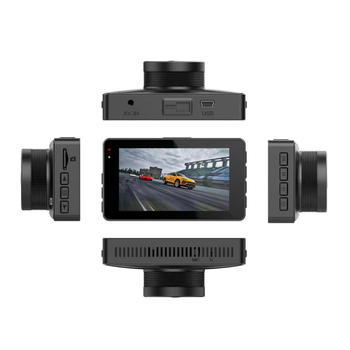 3-inčni automobilni dash cam s jednim objektivom, 2K snimanje, noćni vid, 24-satno praćenje, novi model 2024