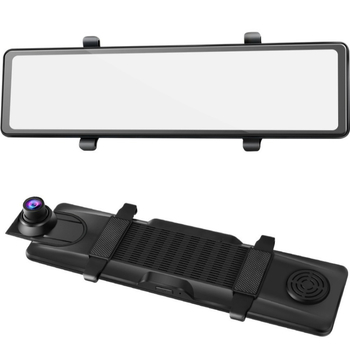 Automobilska dash cam s dvostrukim snimanjem 4K prednja i stražnja, GPS, 170° kut gledanja, TF kartica, otvor blende F1.8