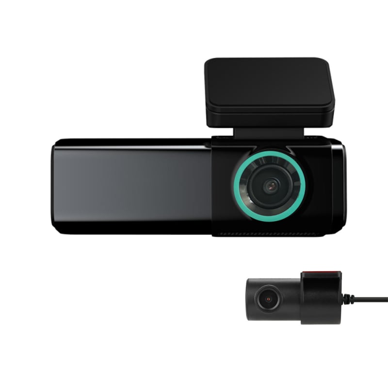 Automobilski DVR s prednjom i stražnjom dvostrukom lećom, GPS praćenje puta, Wi‑Fi, noćni vid, 170° široki kut