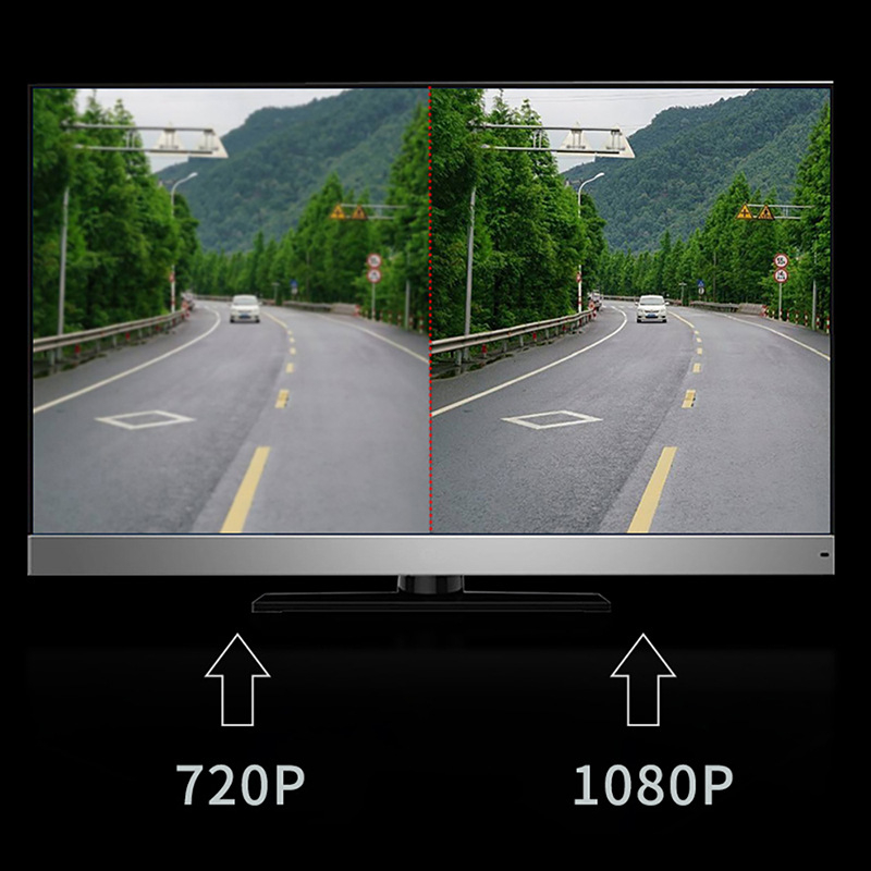 Android dash cam s AR navigacijom i Gaode kartom, ADAS, 1080p
