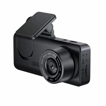 Háromlencsés autós dash cam, 1080p, 120° látószög, Wi‑Fi és körkörös felvétel