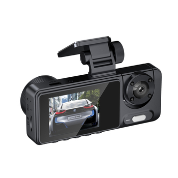 Kamera za automobil s tri leće, Wi‑Fi, noćni vid, širok kut snimanja, 1080p