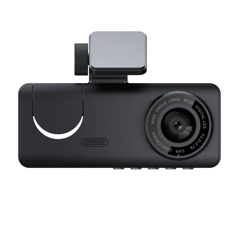 Kamera za automobil s tri leće, Wi‑Fi, noćni vid, širok kut snimanja, 1080p