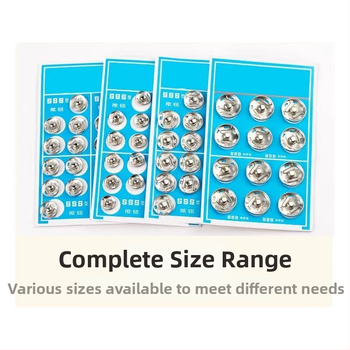 Capse metalice ascunse – două piese din aliaj, pentru îmbrăcăminte și accesorii