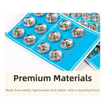 Capse metalice ascunse – două piese din aliaj, pentru îmbrăcăminte și accesorii