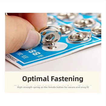 Capse metalice ascunse – două piese din aliaj, pentru îmbrăcăminte și accesorii