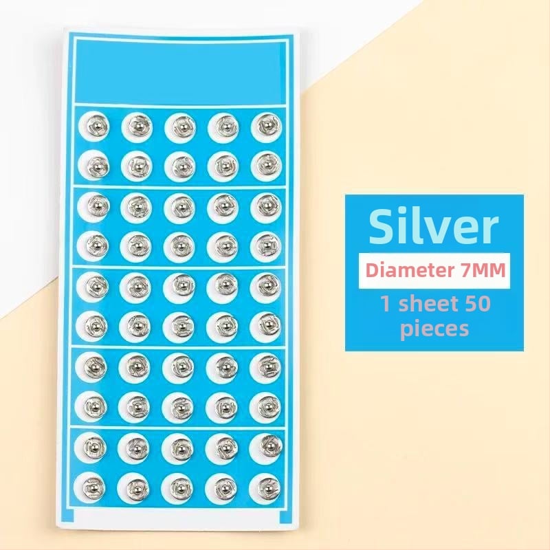 Capse metalice ascunse – două piese din aliaj, pentru îmbrăcăminte și accesorii