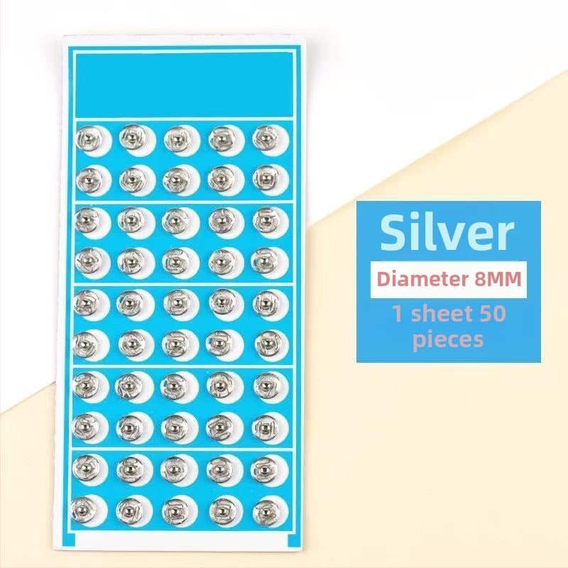 Capse metalice ascunse – două piese din aliaj, pentru îmbrăcăminte și accesorii