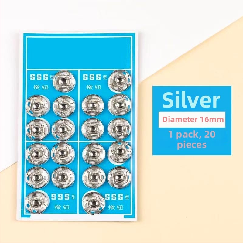 Capse metalice ascunse – două piese din aliaj, pentru îmbrăcăminte și accesorii