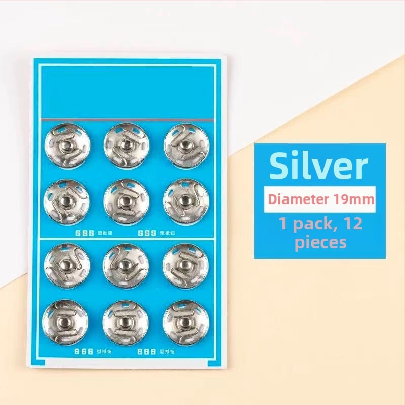 Capse metalice ascunse – două piese din aliaj, pentru îmbrăcăminte și accesorii