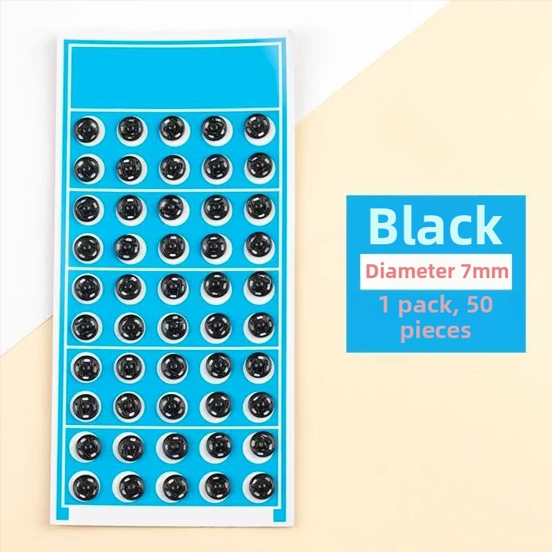 Capse metalice ascunse – două piese din aliaj, pentru îmbrăcăminte și accesorii