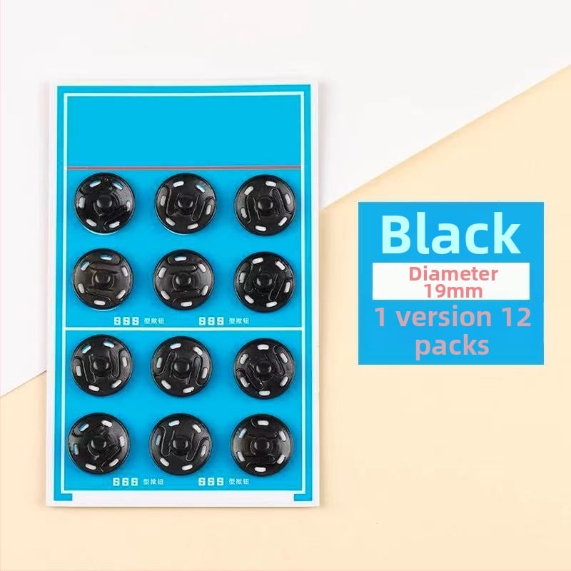 Capse metalice ascunse – două piese din aliaj, pentru îmbrăcăminte și accesorii