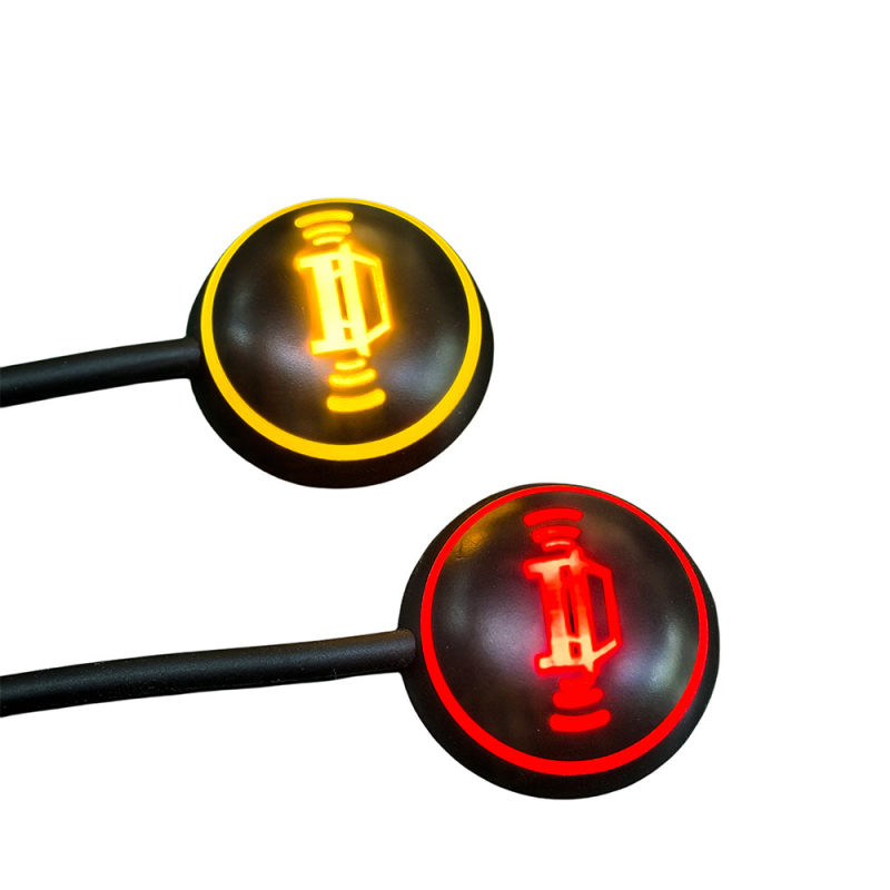 LED1 Miliiméteres radarriasztó fény a holttérhez, segéd a sávváltásnál, parkolás és hátramenet esetén | modell YH-LED | 12V | detekciós tartomány 10 m | 2 szenzor | 0.2 W | -20°C-tól 70°C-ig