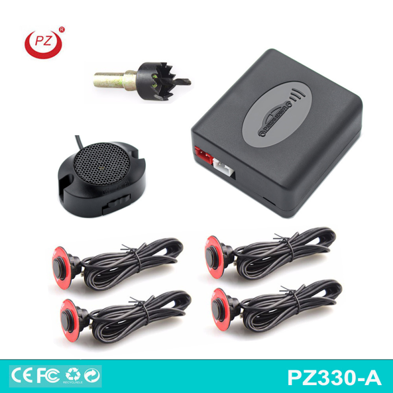 Radar za vožnju unatrag s zvučnim alarmom – Model PZ200-XK-16, 4 sonde, 12V, domet 2 m
