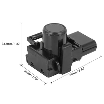 Senzor PDC pentru Honda Civic – radar sonor de mers înapoi, model 39680-TK8-A11, alimentare 12V, 4 sonde, avertizare sonoră