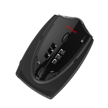 STR-525 radara ātruma mērītājs, digitālais displejs, barošanas avots 12V, atklāšanas diapazons 500–800 m