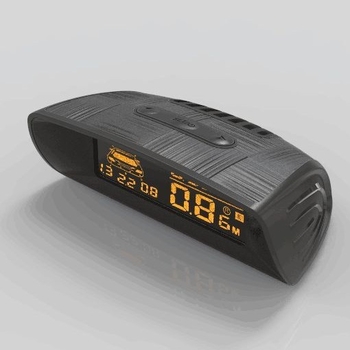 Zvučni radar za povratnu vožnju, model CQ-A10, sonde 4/6/8, doseg detekcije 0-2.5 m, LCD zaslon